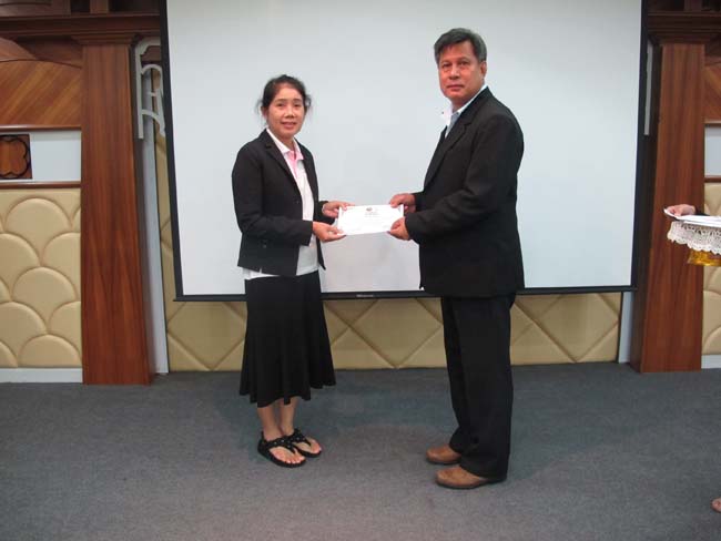 โครงการพัฒนาบุคลากรทางการศึกษาเพื่อให้มีหรือเลือนเป็นวิทยฐานะ ครูเชี่ยวชาญ รุ่นที่ 6 ภาพที่ 8