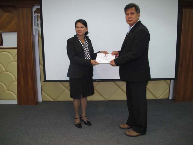 โครงการพัฒนาบุคลากรทางการศึกษาเพื่อให้มีหรือเลือนเป็นวิทยฐานะ ครูเชี่ยวชาญ รุ่นที่ 6 ภาพที่ 15