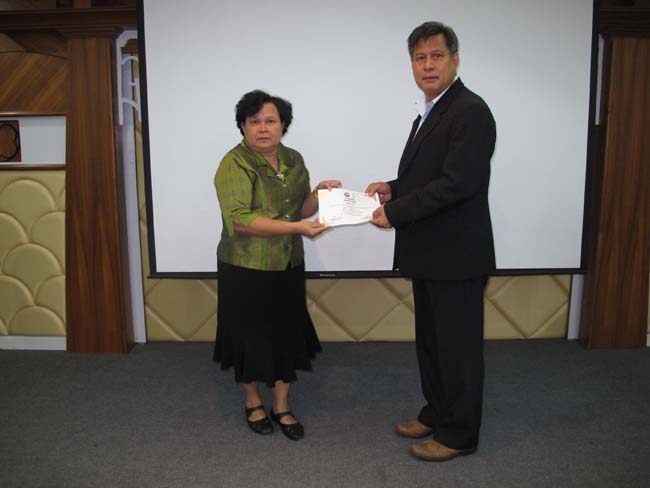 โครงการพัฒนาบุคลากรทางการศึกษาเพื่อให้มีหรือเลือนเป็นวิทยฐานะ ครูเชี่ยวชาญ รุ่นที่ 6 ภาพที่ 19