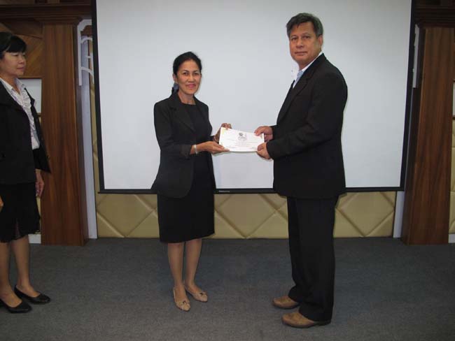 โครงการพัฒนาบุคลากรทางการศึกษาเพื่อให้มีหรือเลือนเป็นวิทยฐานะ ครูเชี่ยวชาญ รุ่นที่ 6 ภาพที่ 20