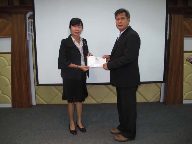 โครงการพัฒนาบุคลากรทางการศึกษาเพื่อให้มีหรือเลือนเป็นวิทยฐานะ ครูเชี่ยวชาญ รุ่นที่ 6 ภาพที่ 21