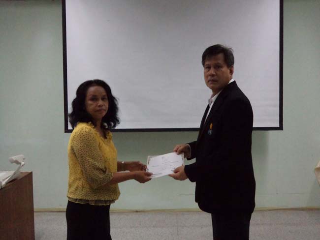 โครงการพัฒนาบุคลากรทางการศึกษาเพื่อให้มีหรือเลือนเป็นวิทยฐานะ ชำนาญการพิเศษ รุ่นที่ 22 ภาพที่ 14
