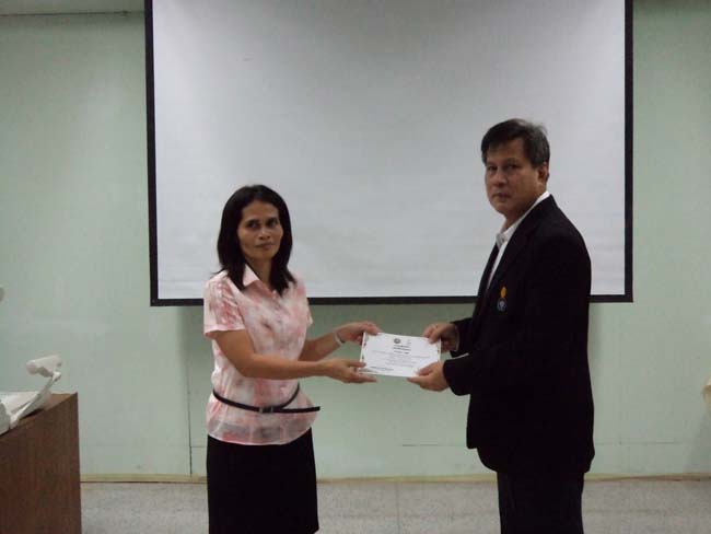 โครงการพัฒนาบุคลากรทางการศึกษาเพื่อให้มีหรือเลือนเป็นวิทยฐานะ ชำนาญการพิเศษ รุ่นที่ 22 ภาพที่ 27
