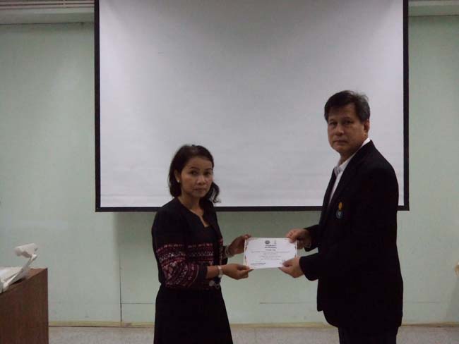โครงการพัฒนาบุคลากรทางการศึกษาเพื่อให้มีหรือเลือนเป็นวิทยฐานะ ชำนาญการพิเศษ รุ่นที่ 22 ภาพที่ 36