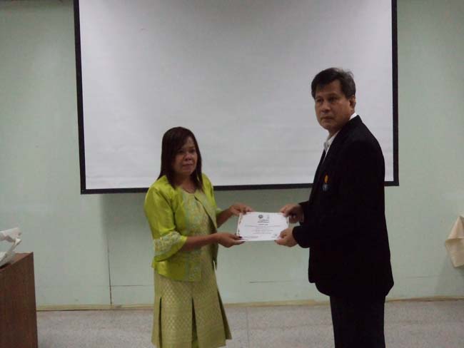โครงการพัฒนาบุคลากรทางการศึกษาเพื่อให้มีหรือเลือนเป็นวิทยฐานะ ชำนาญการพิเศษ รุ่นที่ 22 ภาพที่ 40