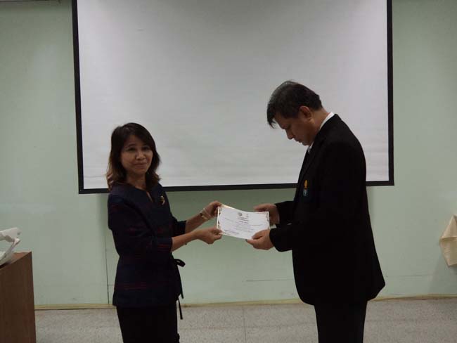 โครงการพัฒนาบุคลากรทางการศึกษาเพื่อให้มีหรือเลือนเป็นวิทยฐานะ ชำนาญการพิเศษ รุ่นที่ 22 ภาพที่ 42