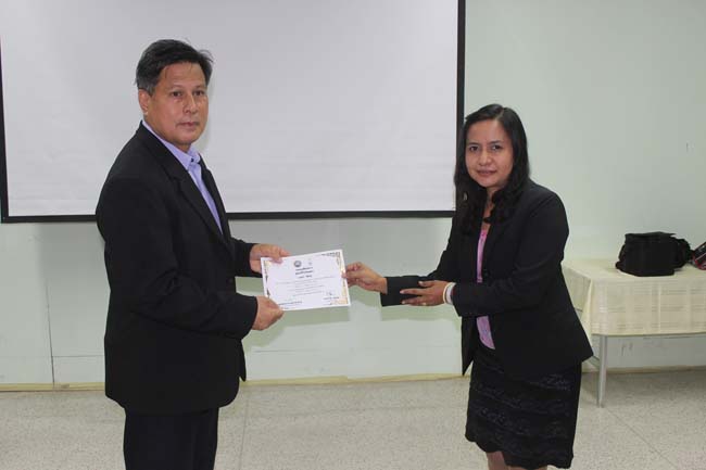 โครงการพัฒนาบุคลากรทางการศึกษาเพื่อให้มีหรือเลือนเป็นวิทยฐานะ ครูชำนาญการพิเศษ รุ่นที่ 24 ภาพที่ 9