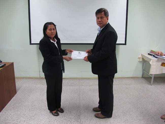 โครงการพัฒนาบุคลากรทางการศึกษาเพื่อให้มีหรือเลือนเป็นวิทยฐานะ ครูชำนาญการพิเศษ รุ่นที่ 26 ภาพที่ 6