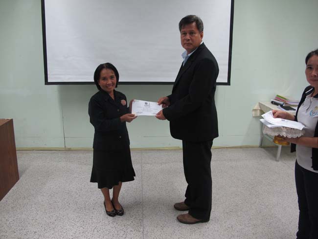 โครงการพัฒนาบุคลากรทางการศึกษาเพื่อให้มีหรือเลือนเป็นวิทยฐานะ ครูชำนาญการพิเศษ รุ่นที่ 26 ภาพที่ 12