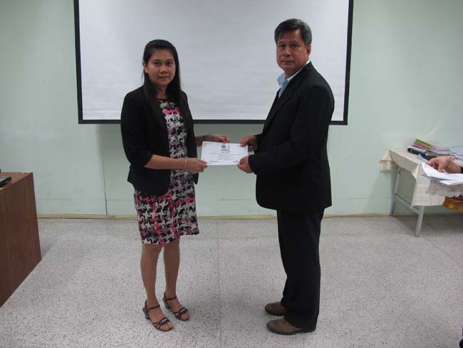 โครงการพัฒนาบุคลากรทางการศึกษาเพื่อให้มีหรือเลือนเป็นวิทยฐานะ ครูชำนาญการพิเศษ รุ่นที่ 26 ภาพที่ 14