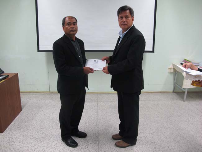 โครงการพัฒนาบุคลากรทางการศึกษาเพื่อให้มีหรือเลือนเป็นวิทยฐานะ ครูชำนาญการพิเศษ รุ่นที่ 26 ภาพที่ 17