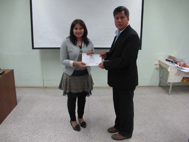 โครงการพัฒนาบุคลากรทางการศึกษาเพื่อให้มีหรือเลือนเป็นวิทยฐานะ ครูชำนาญการพิเศษ รุ่นที่ 26 ภาพที่ 24