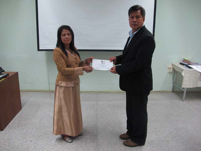 โครงการพัฒนาบุคลากรทางการศึกษาเพื่อให้มีหรือเลือนเป็นวิทยฐานะ ครูชำนาญการพิเศษ รุ่นที่ 26 ภาพที่ 36