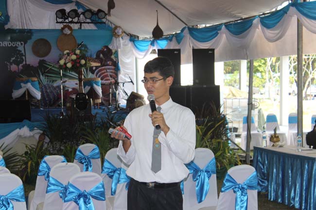 งานทักษิณวิชาการ ประจำปี 2556"บูรณาการนำความรู้ มุ่งสู่ชุมชน"ระหว่างวันที 26 - 28 สิงหาคม 2556 ณ มหาวิทยาลัยทักษิณ วิทยาเขตสงขลา ภาพที่ 9