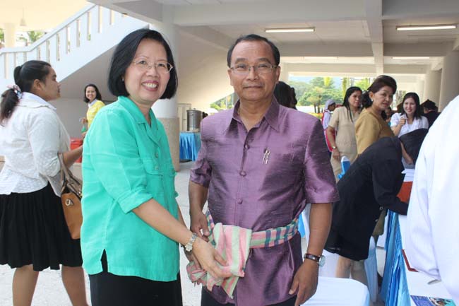งานทักษิณวิชาการ ประจำปี 2556"บูรณาการนำความรู้ มุ่งสู่ชุมชน"ระหว่างวันที 26 - 28 สิงหาคม 2556 ณ มหาวิทยาลัยทักษิณ วิทยาเขตสงขลา ภาพที่ 30