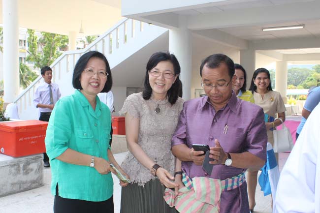 งานทักษิณวิชาการ ประจำปี 2556"บูรณาการนำความรู้ มุ่งสู่ชุมชน"ระหว่างวันที 26 - 28 สิงหาคม 2556 ณ มหาวิทยาลัยทักษิณ วิทยาเขตสงขลา ภาพที่ 32