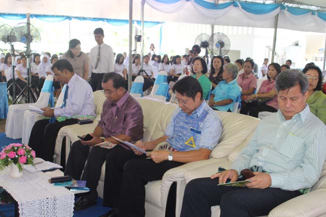 งานทักษิณวิชาการ ประจำปี 2556"บูรณาการนำความรู้ มุ่งสู่ชุมชน"ระหว่างวันที 26 - 28 สิงหาคม 2556 ณ มหาวิทยาลัยทักษิณ วิทยาเขตสงขลา ภาพที่ 46