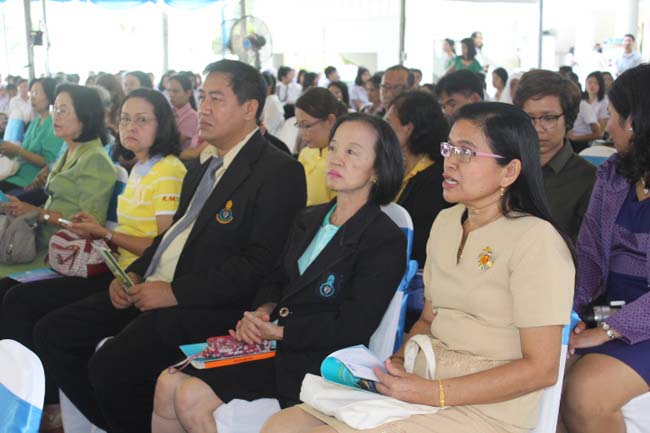 งานทักษิณวิชาการ ประจำปี 2556"บูรณาการนำความรู้ มุ่งสู่ชุมชน"ระหว่างวันที 26 - 28 สิงหาคม 2556 ณ มหาวิทยาลัยทักษิณ วิทยาเขตสงขลา ภาพที่ 49