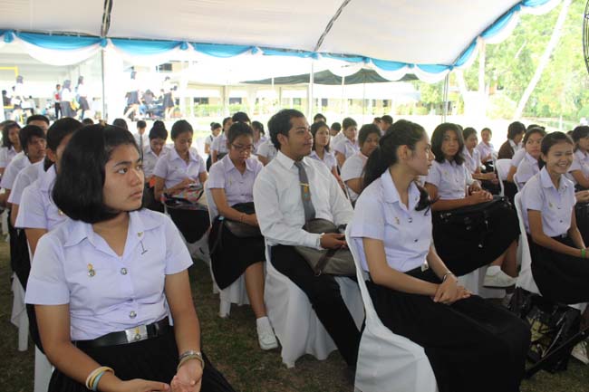 งานทักษิณวิชาการ ประจำปี 2556"บูรณาการนำความรู้ มุ่งสู่ชุมชน"ระหว่างวันที 26 - 28 สิงหาคม 2556 ณ มหาวิทยาลัยทักษิณ วิทยาเขตสงขลา ภาพที่ 57