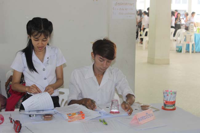 งานทักษิณวิชาการ ประจำปี 2556"บูรณาการนำความรู้ มุ่งสู่ชุมชน"ระหว่างวันที 26 - 28 สิงหาคม 2556 ณ มหาวิทยาลัยทักษิณ วิทยาเขตสงขลา ภาพที่ 373