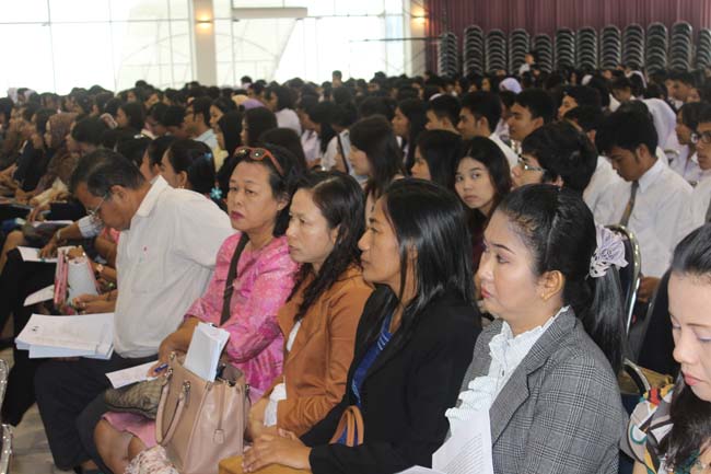 งานทักษิณวิชาการ ประจำปี 2556"บูรณาการนำความรู้ มุ่งสู่ชุมชน"ระหว่างวันที 26 - 28 สิงหาคม 2556 ณ มหาวิทยาลัยทักษิณ วิทยาเขตสงขลา ภาพที่ 440