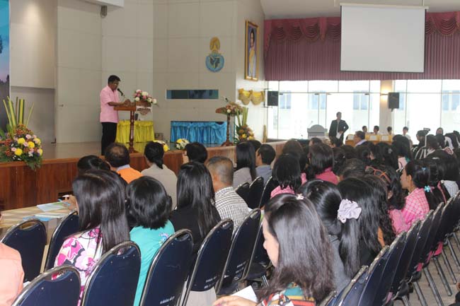 งานทักษิณวิชาการ ประจำปี 2556"บูรณาการนำความรู้ มุ่งสู่ชุมชน"ระหว่างวันที 26 - 28 สิงหาคม 2556 ณ มหาวิทยาลัยทักษิณ วิทยาเขตสงขลา ภาพที่ 443