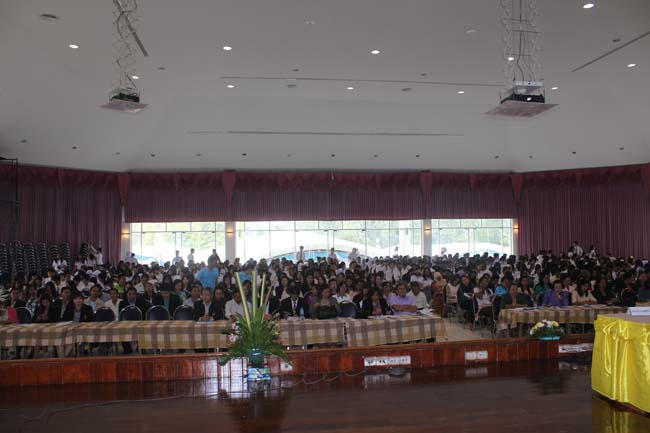 งานทักษิณวิชาการ ประจำปี 2556"บูรณาการนำความรู้ มุ่งสู่ชุมชน"ระหว่างวันที 26 - 28 สิงหาคม 2556 ณ มหาวิทยาลัยทักษิณ วิทยาเขตสงขลา ภาพที่ 502