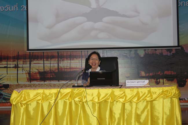 งานทักษิณวิชาการ ประจำปี 2556"บูรณาการนำความรู้ มุ่งสู่ชุมชน"ระหว่างวันที 26 - 28 สิงหาคม 2556 ณ มหาวิทยาลัยทักษิณ วิทยาเขตสงขลา ภาพที่ 507