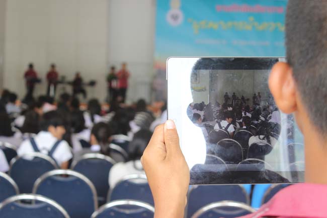 งานทักษิณวิชาการ ประจำปี 2556"บูรณาการนำความรู้ มุ่งสู่ชุมชน"ระหว่างวันที 26 - 28 สิงหาคม 2556 ณ มหาวิทยาลัยทักษิณ วิทยาเขตสงขลา ภาพที่ 527
