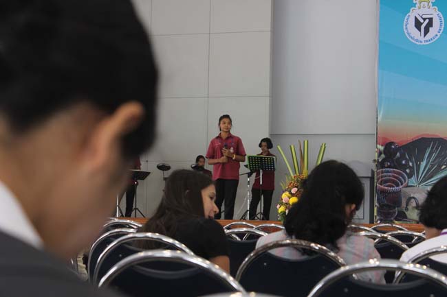 งานทักษิณวิชาการ ประจำปี 2556"บูรณาการนำความรู้ มุ่งสู่ชุมชน"ระหว่างวันที 26 - 28 สิงหาคม 2556 ณ มหาวิทยาลัยทักษิณ วิทยาเขตสงขลา ภาพที่ 529
