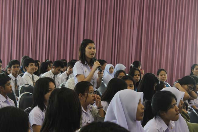 งานทักษิณวิชาการ ประจำปี 2556"บูรณาการนำความรู้ มุ่งสู่ชุมชน"ระหว่างวันที 26 - 28 สิงหาคม 2556 ณ มหาวิทยาลัยทักษิณ วิทยาเขตสงขลา ภาพที่ 561