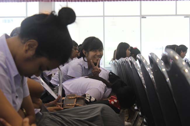 งานทักษิณวิชาการ ประจำปี 2556"บูรณาการนำความรู้ มุ่งสู่ชุมชน"ระหว่างวันที 26 - 28 สิงหาคม 2556 ณ มหาวิทยาลัยทักษิณ วิทยาเขตสงขลา ภาพที่ 562