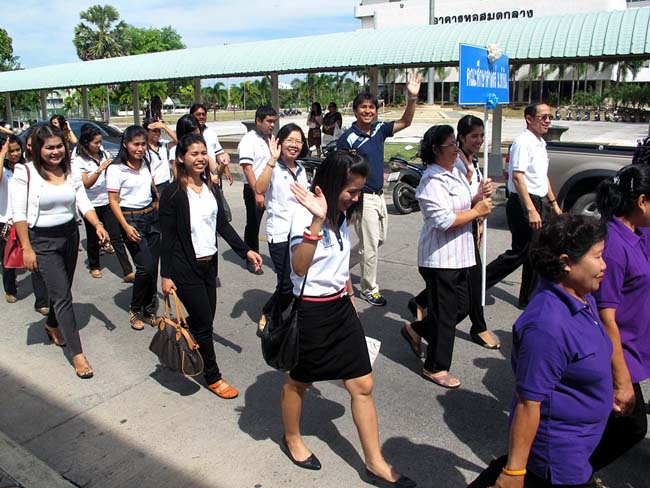 วันสถาปนามหาวิทยาลัยทักษิณ ณ หอประชุมปาริชาต มหาวิทยาลัยทักษิณ วิทยาเขตสงขลา ภาพที่ 37