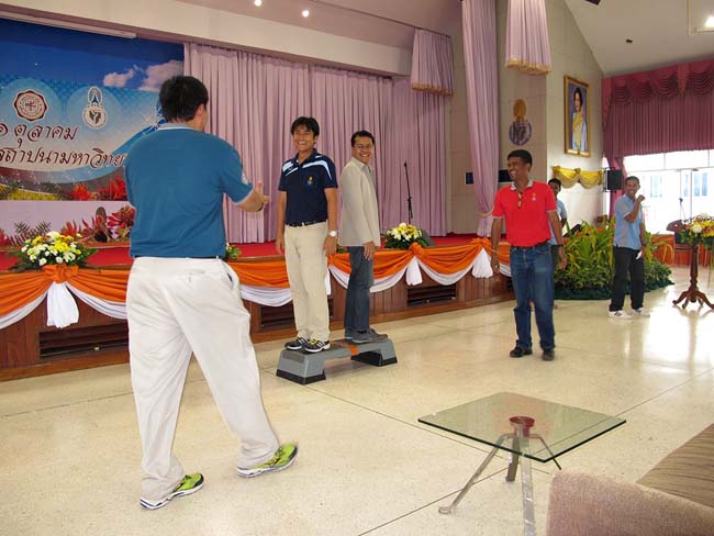 วันสถาปนามหาวิทยาลัยทักษิณ ณ หอประชุมปาริชาต มหาวิทยาลัยทักษิณ วิทยาเขตสงขลา ภาพที่ 94