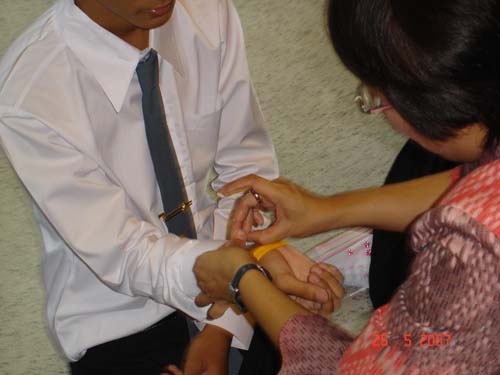 ปฐมนิเทศและต้อนรับนิสิตใหม่ คณะศึกษาศาสตร์ ปี 2550 ภาพที่ 4