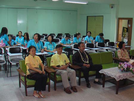 กิจกรรมสืบสานประเพณีสงกรานต์ คณะศึกษาศาสตร์ ปี 2550 ภาพที่ 8