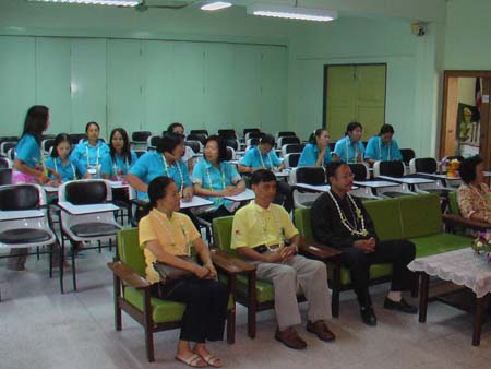 กิจกรรมสืบสานประเพณีสงกรานต์ คณะศึกษาศาสตร์ ปี 2550 ภาพที่ 11