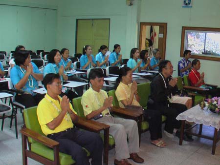 กิจกรรมสืบสานประเพณีสงกรานต์ คณะศึกษาศาสตร์ ปี 2550 ภาพที่ 18
