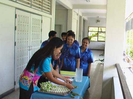 กิจกรรมสืบสานประเพณีสงกรานต์ คณะศึกษาศาสตร์ ปี 2550 ภาพที่ 31
