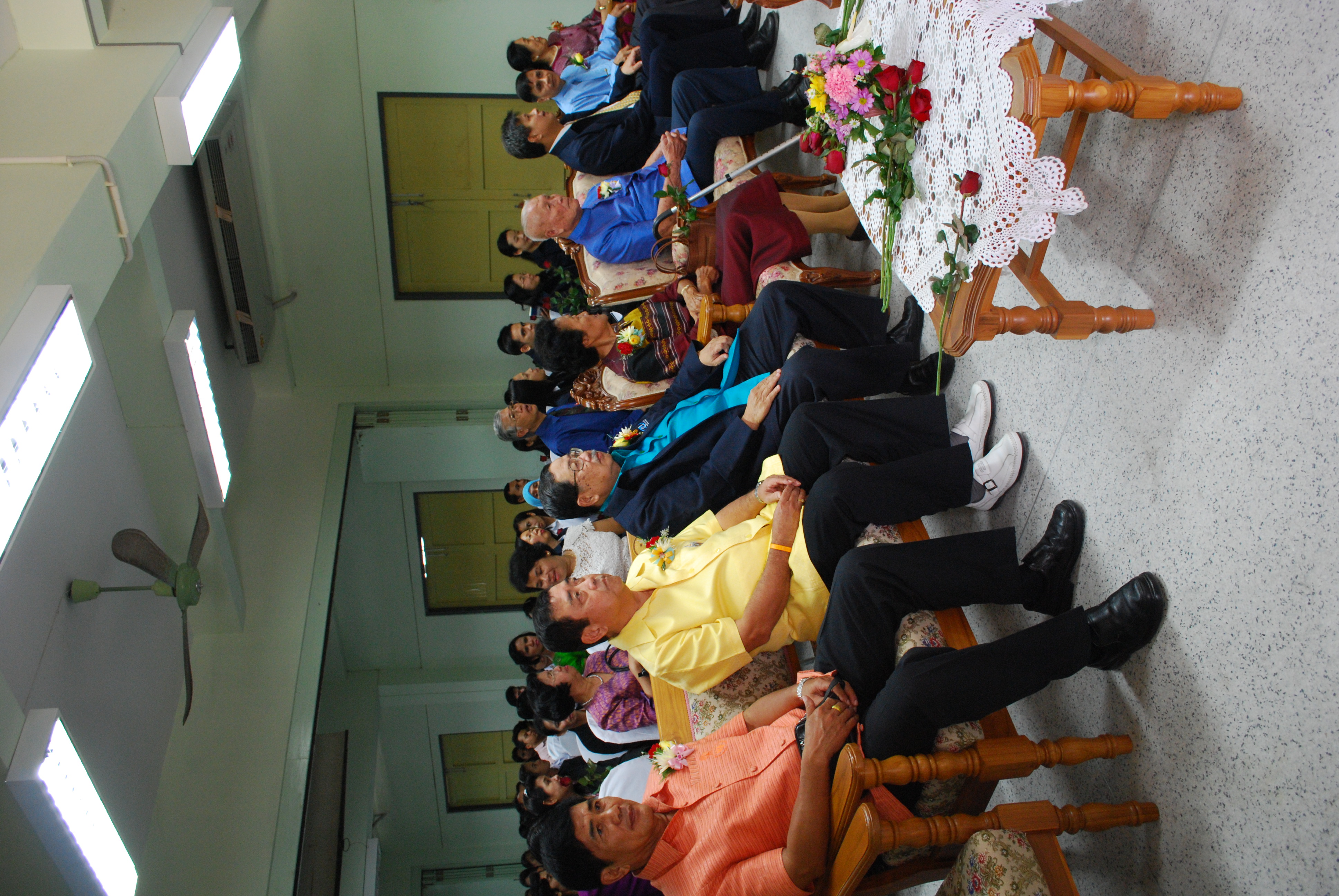 พิธีรดน้ำขอพรในงานครบรอบ 40 ปี คณะศึกษาศาสตร์ (ชุดที่ 1) ภาพที่ 40