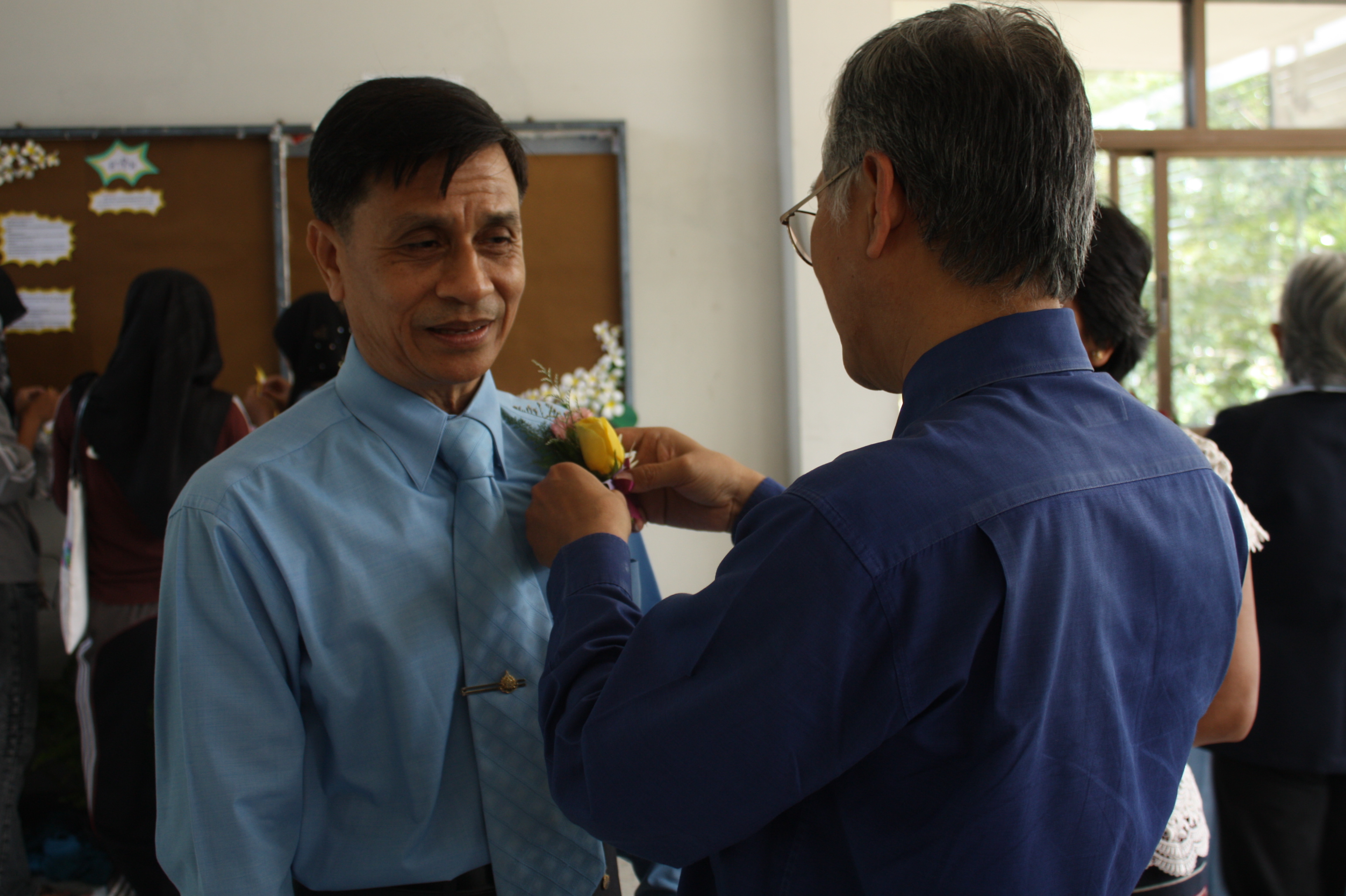 พิธีรดน้ำขอพรในงานครบรอบ 40 ปี คณะศึกษาศาสตร์ (ชุดที่ 2) ภาพที่ 21