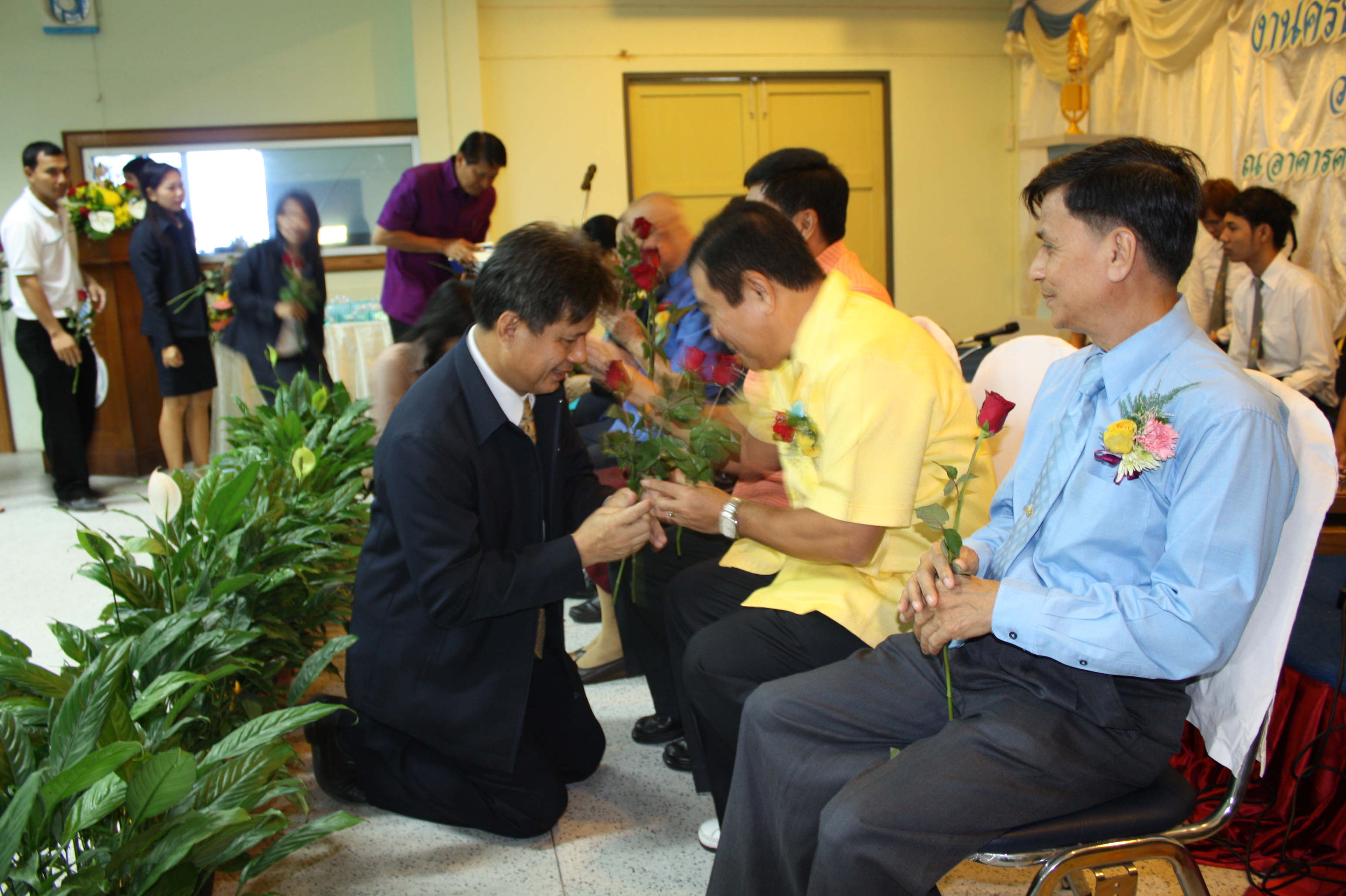 พิธีรดน้ำขอพรในงานครบรอบ 40 ปี คณะศึกษาศาสตร์ (ชุดที่ 2) ภาพที่ 50