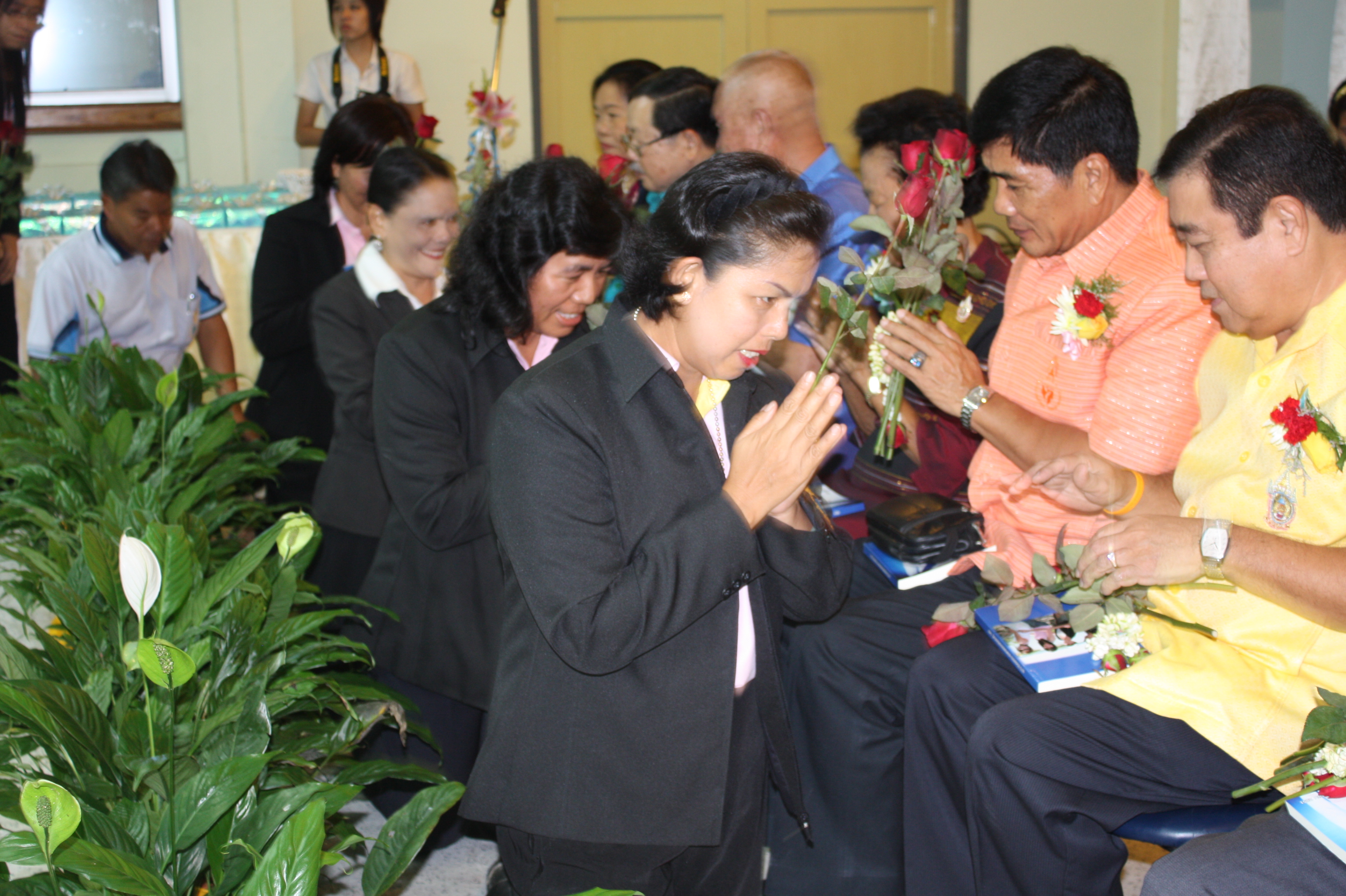 พิธีรดน้ำขอพรในงานครบรอบ 40 ปี คณะศึกษาศาสตร์ (ชุดที่ 2) ภาพที่ 63