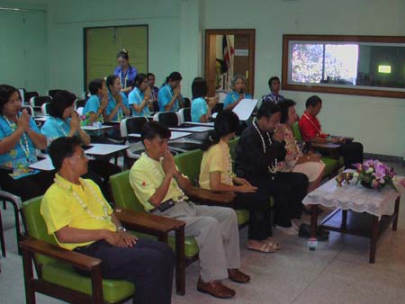 กิจกรรมสืบสานประเพณีสงกรานต์ คณะศึกษาศาสตร์ ปี 2550 ภาพที่ 60
