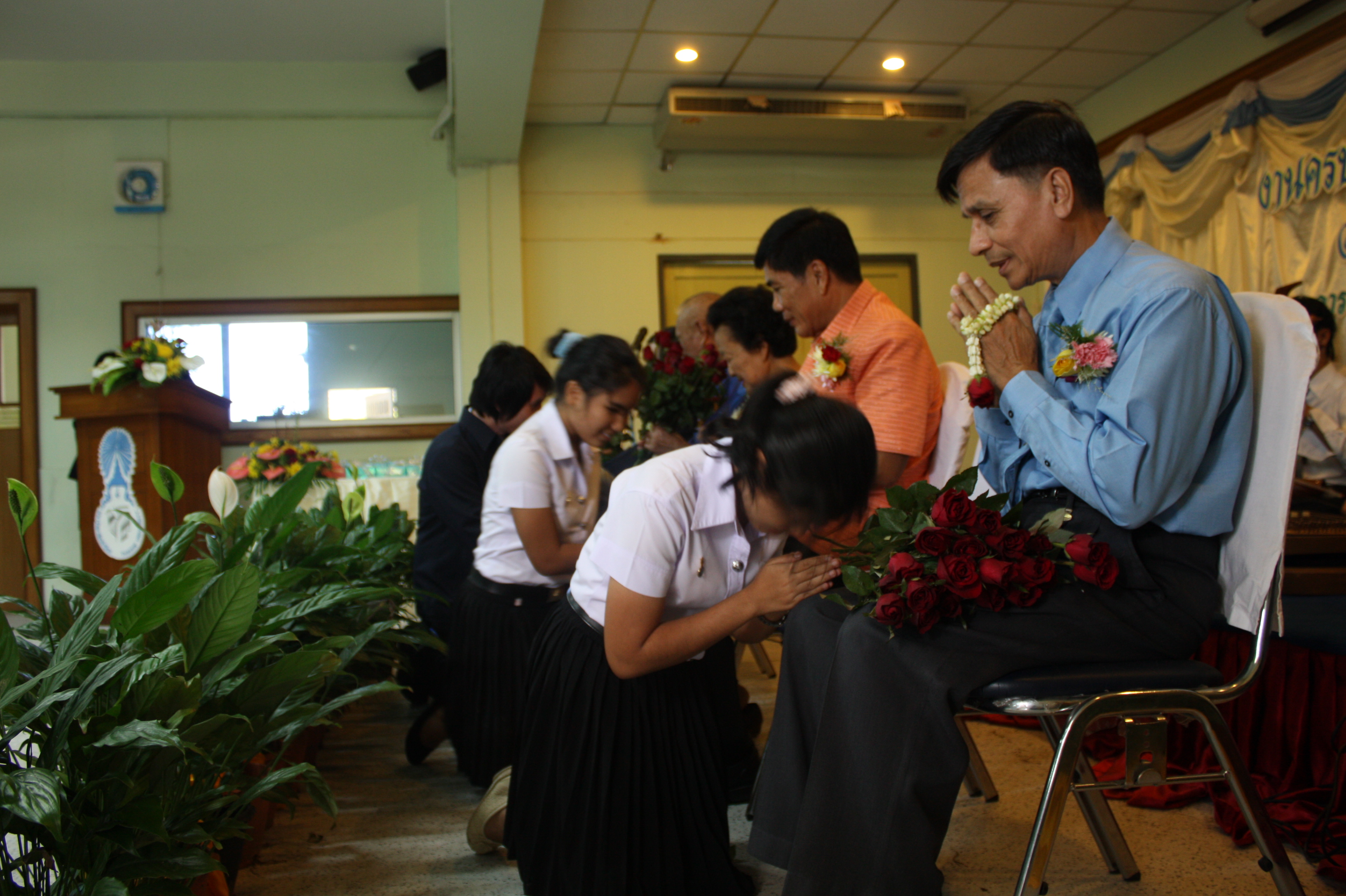 พิธีรดน้ำขอพรในงานครบรอบ 40 ปี คณะศึกษาศาสตร์ (ชุดที่ 2) ภาพที่ 83