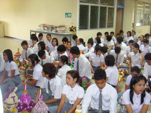 พิธีไหว้ครู คณะศึกษาศาสตร์ ปี 2551 ภาพที่ 6