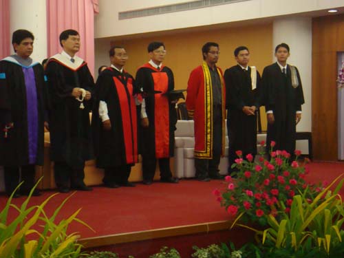 พิธีไหว้ครู คณะศึกษาศาสตร์ ปี 2551 ภาพที่ 8