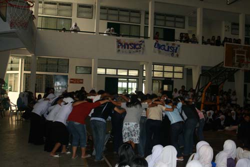 กิจกรรมต้อนรับนิสิตใหม่ คณะศึกษาศาสตร์ ปี 2551 ภาพที่ 29