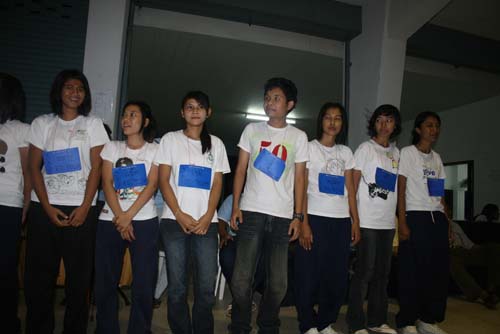 กิจกรรมต้อนรับนิสิตใหม่ คณะศึกษาศาสตร์ ปี 2551 ภาพที่ 38