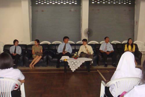 ปฐมนิเทศนิสิตระดับปริญญาตรี คณะศึกษาศาสตร์ ปี 2551 ภาพที่ 22